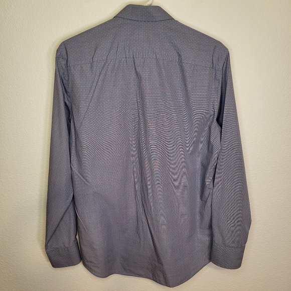 Zachary Prell Blue Button-down Dress Shirt size Small - Picture 2 of 6